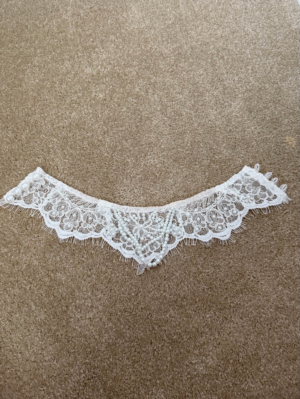 White Lace Corset Mini Dress - Picture 6 of 11